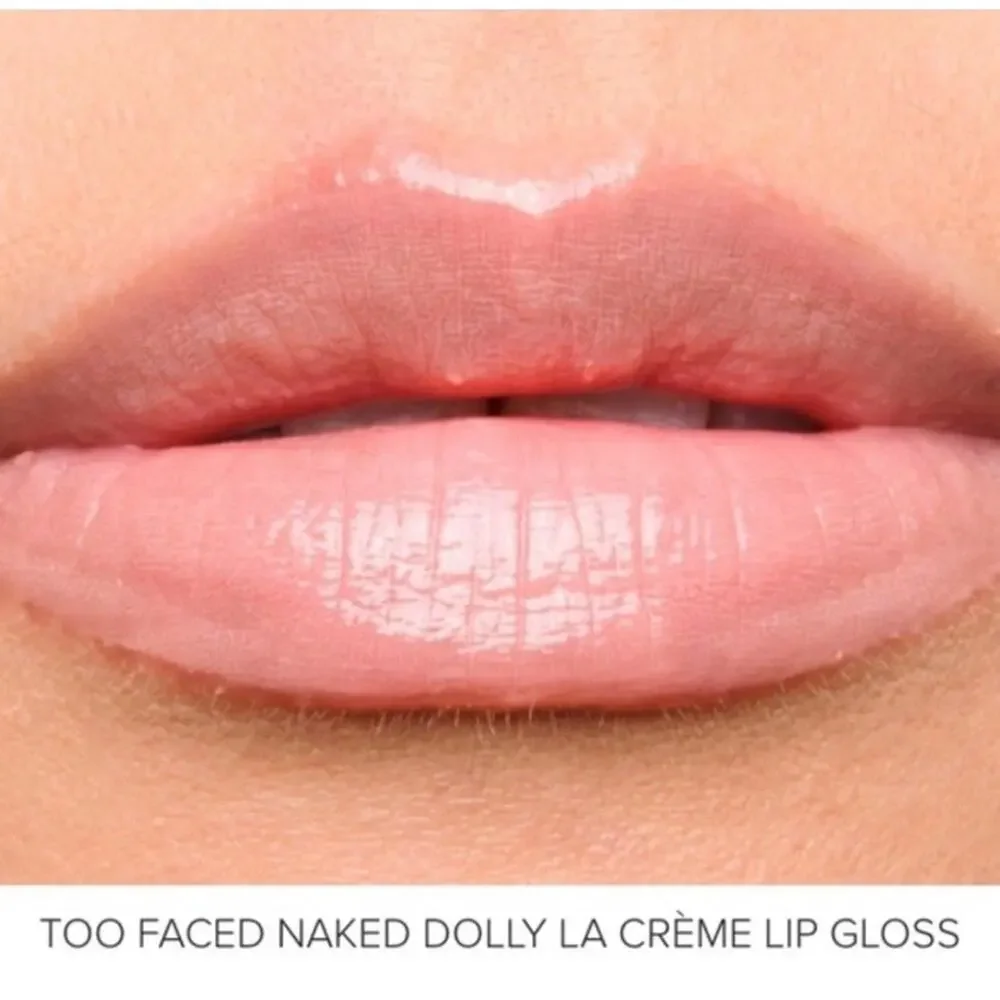 Too Faced - Lip Gloss - Shade: Naked Dolly - Travel Size - 0.05 oz/ 1.5 g
